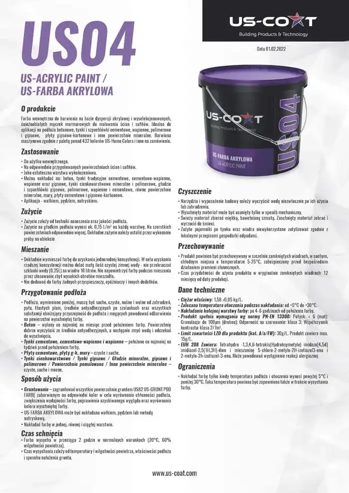 US-FARBA AKRYLOWA US04