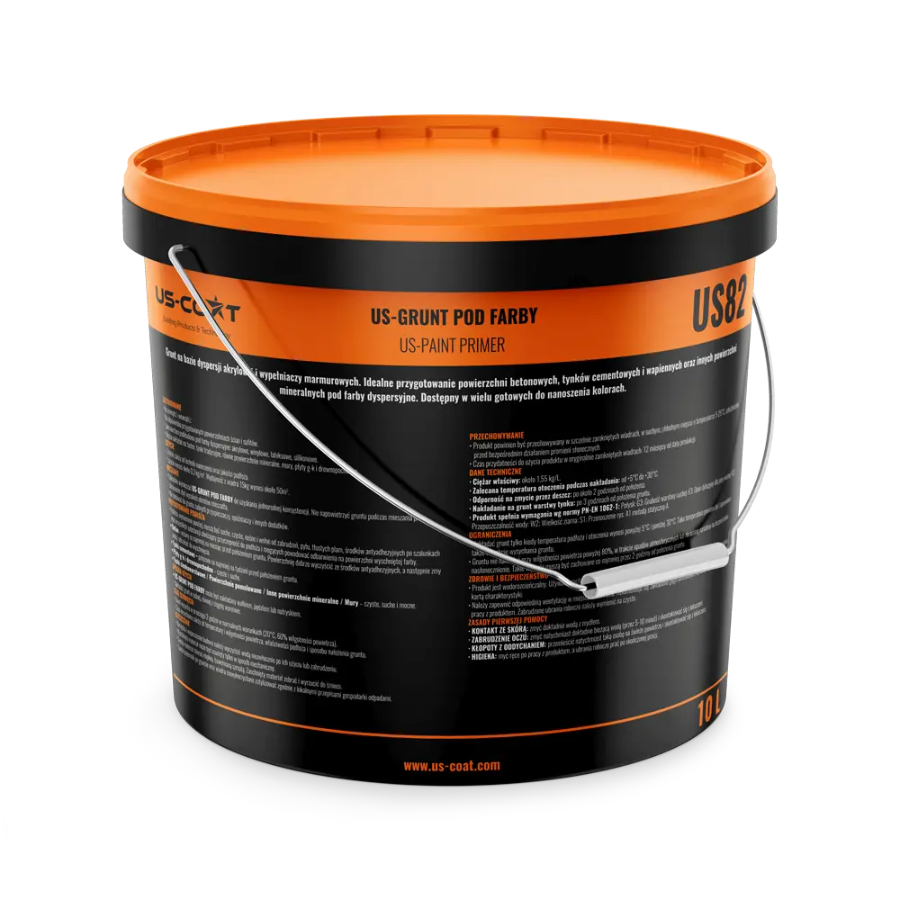 US-COAT US82 grunt pod farby | Produkujemy materiały elewacyjne: tynki, grunty