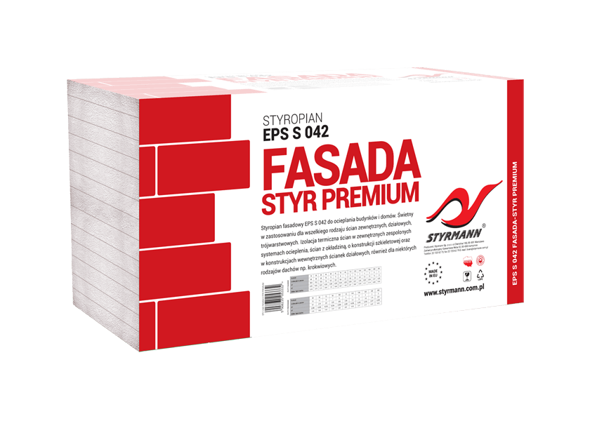 Styropian fasadowy EPS S 042 FASADA-STYR Premium