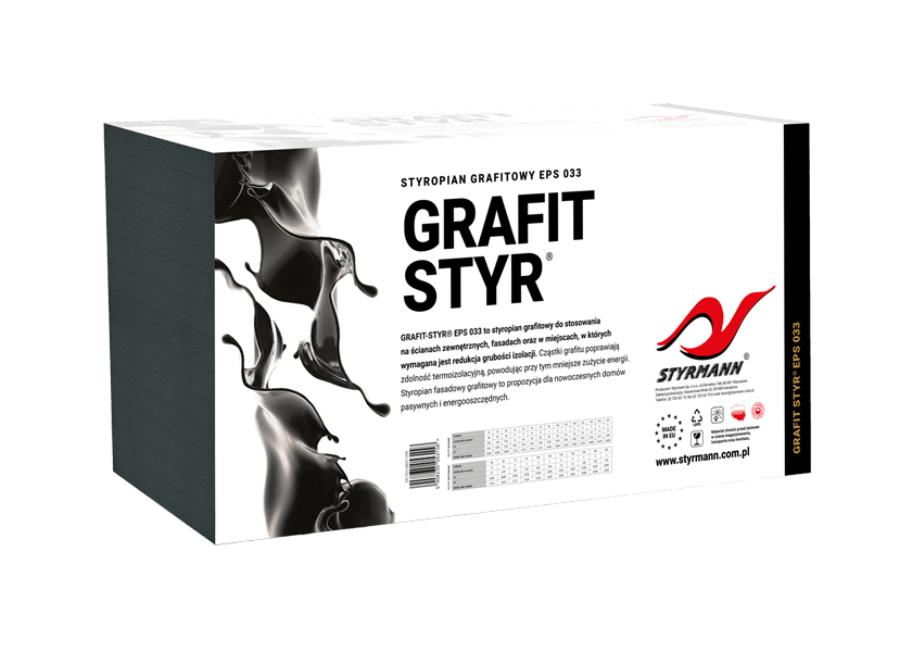 Styropian  grafitowy EPS 033 GRAFIT-STYR